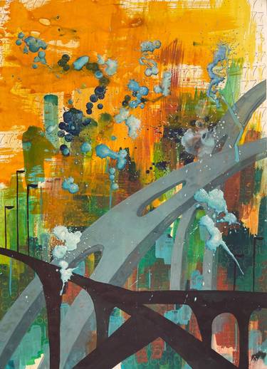 Original Abstract Paintings by Jon Fontenot