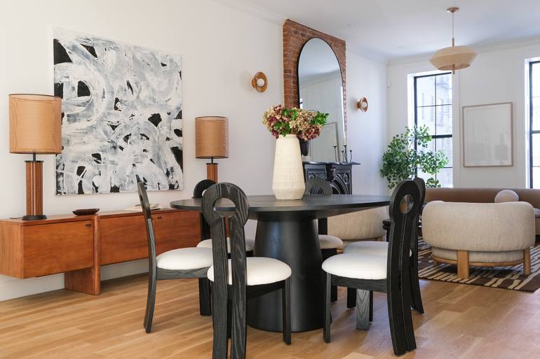 Original Abstract Expressionism Abstract Painting by Albion Vu