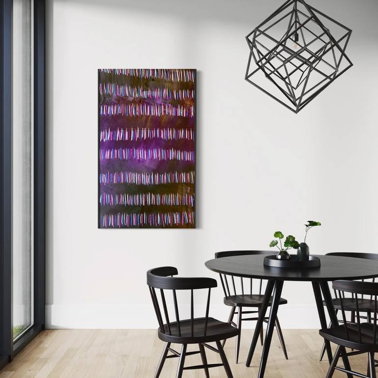 Original Abstract Expressionism Abstract Painting by Albion Vu