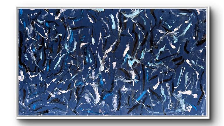 Original Algorithmic Abstract Paintings by Albion Vu