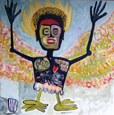 Original Expressionism Popular culture Paintings by lucy godwin