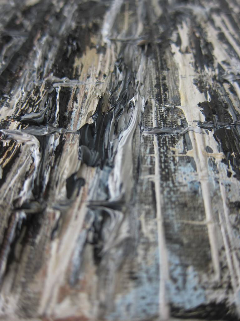 Original Abstract Expressionism Abstract Painting by Valerie Ng