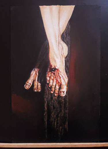 Print of Realism Religious Paintings by Gustavo Márquez Sandoval
