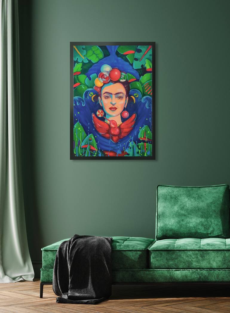 Original Figurative People Painting by Lin Katania