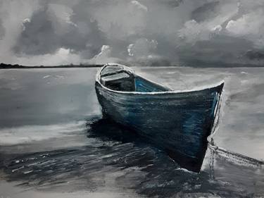 Print of Boat Paintings by João Alho