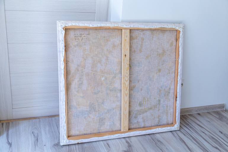 Original Abstract Expressionism Abstract Painting by Inese Verina-Lubina