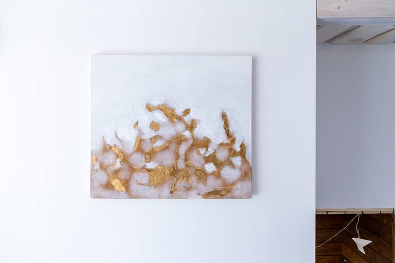 Original Abstract Expressionism Abstract Painting by Inese Verina-Lubina