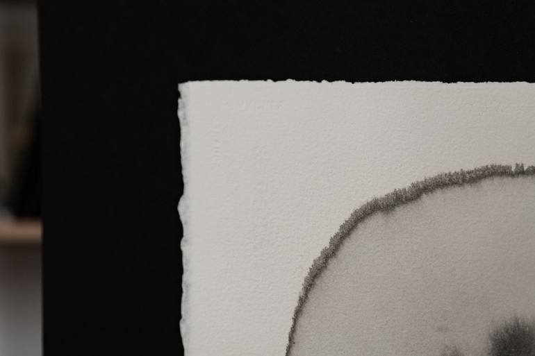 Original Abstract Landscape Drawing by Inese Verina-Lubina