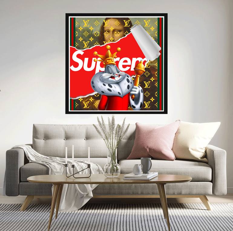 Original Pop Art Cartoon Printmaking by Gustavo Lopez