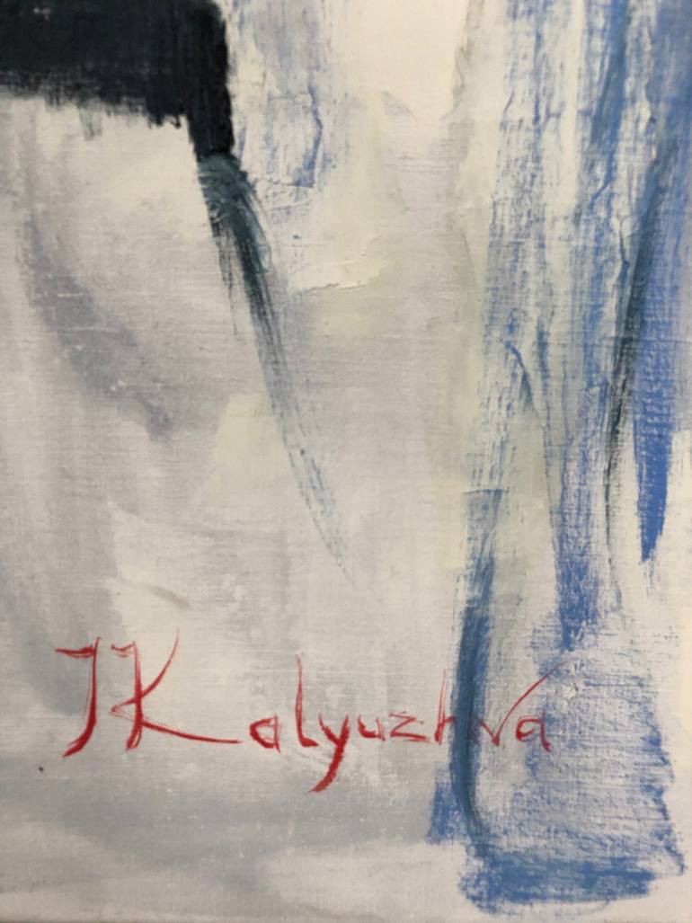 Original Figurative Erotic Painting by Iryna Kalyuzhna