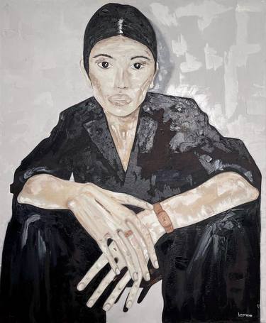 Original Modern Women Paintings by Viktoriia Leonova