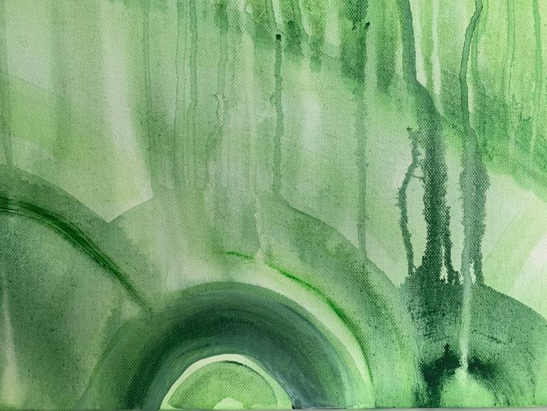 Original Abstract Expressionism Abstract Painting by Greta Alf