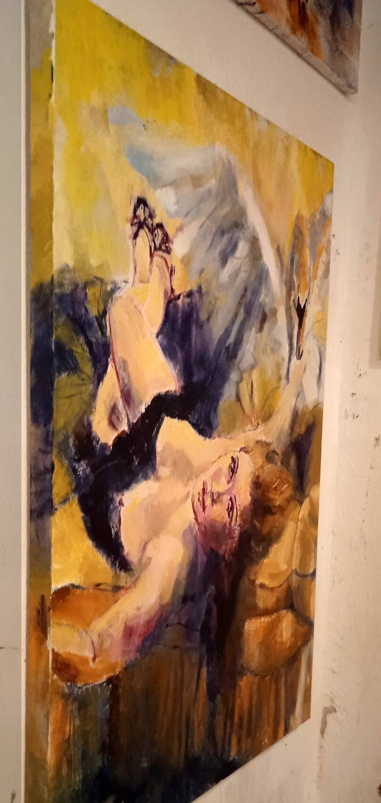 Original Expressionism Body Painting by Chiara Abbaticchio