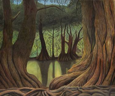 Original Realism Landscape Paintings by Arturo Lara