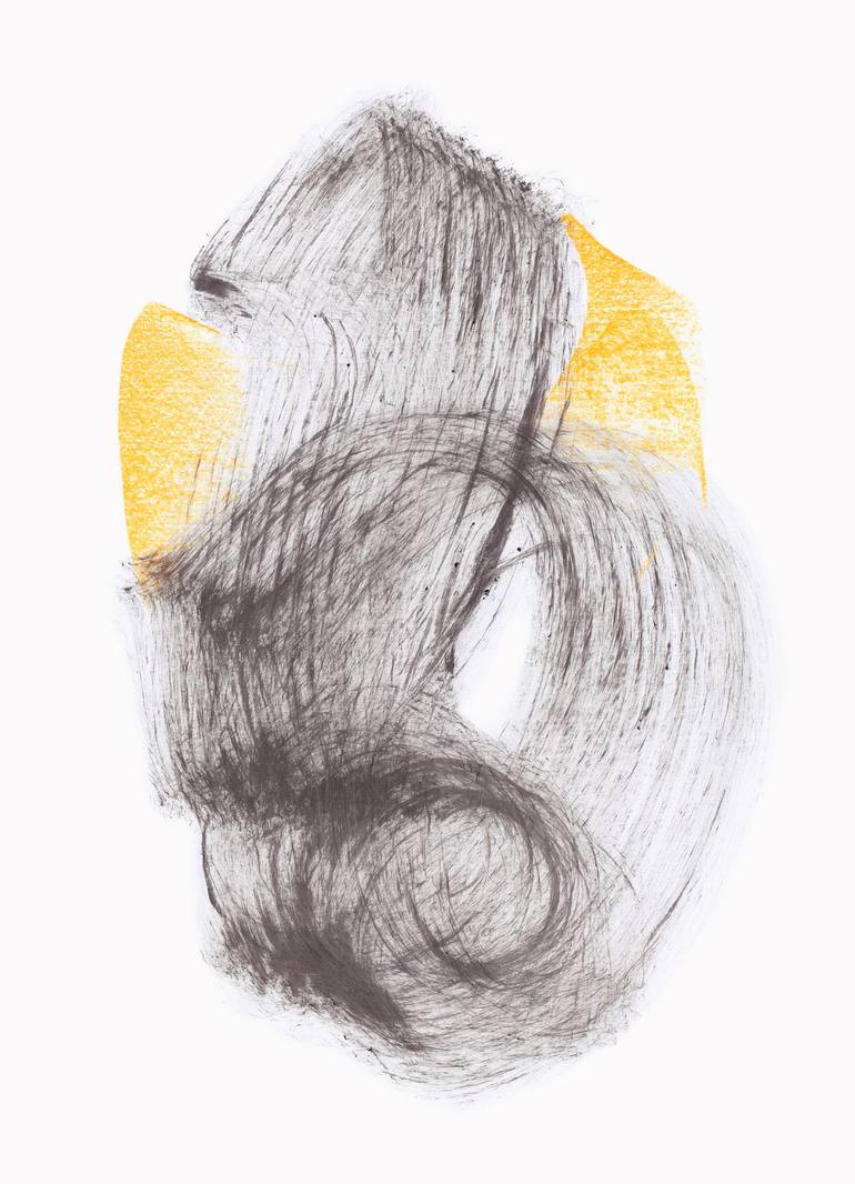 Woolly Mist. Dry Brush. Drawing by Sve Gri | Saatchi Art