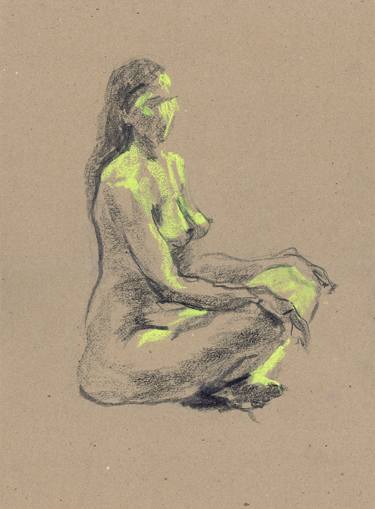 Print of Figurative Nude Drawings by Sve Gri