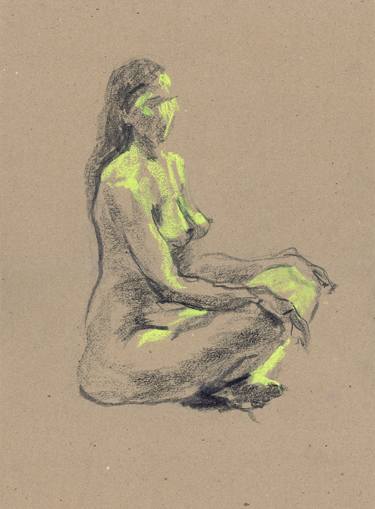 Print of Nude Drawings by Sve Gri