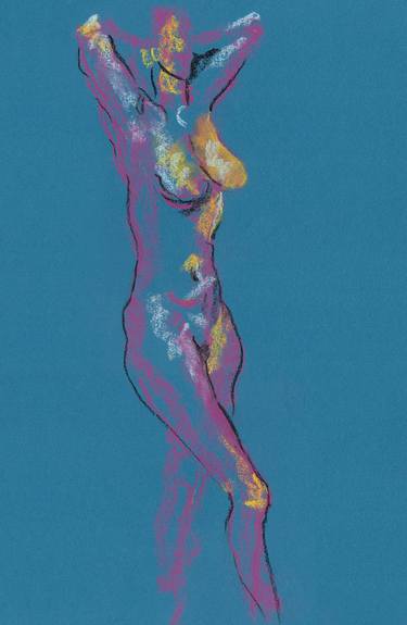 Print of Figurative Nude Drawings by Svetlana Grigoryeva