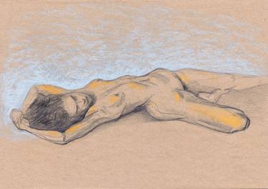 Print of Figurative Nude Drawings by Sve Gri