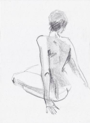 Print of Figurative Women Drawings by Svetlana Grigoryeva