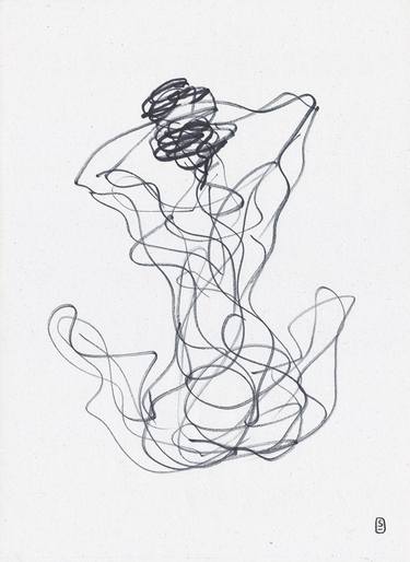 Print of Figurative Women Drawings by Svetlana Grigoryeva