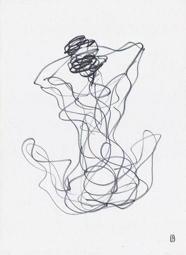 Print of Figurative Women Drawings by Sve Gri