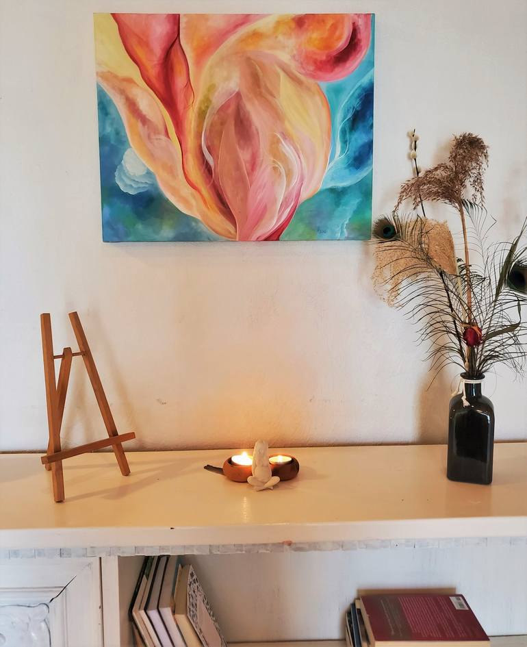 Original Abstract Painting by Maria Gagliardi