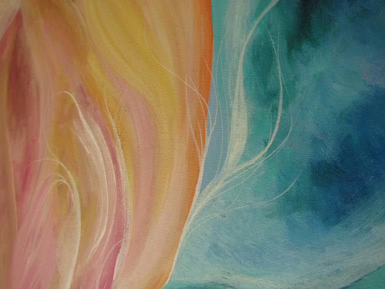 Original Fine Art Abstract Painting by Maria Gagliardi