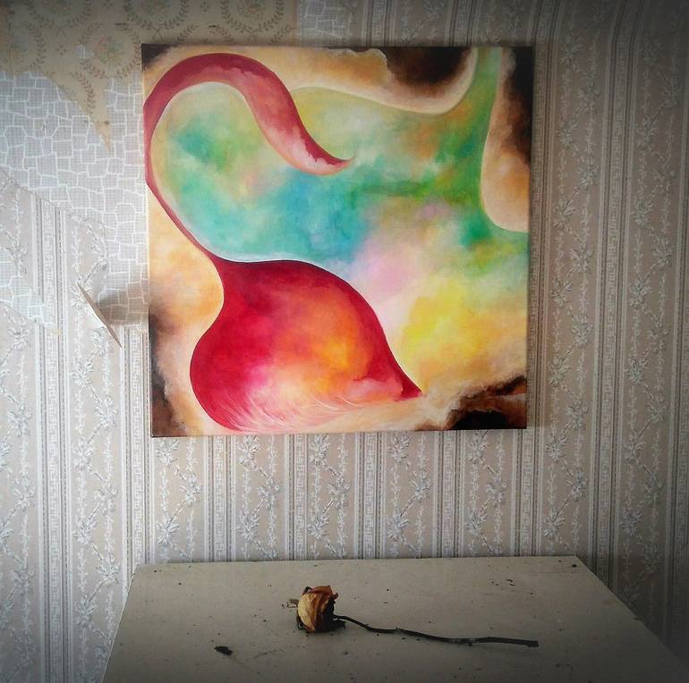 Original Abstract Painting by Maria Gagliardi
