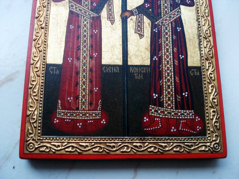 Original Figurative Religion Painting by Ventsislav Shtarkov