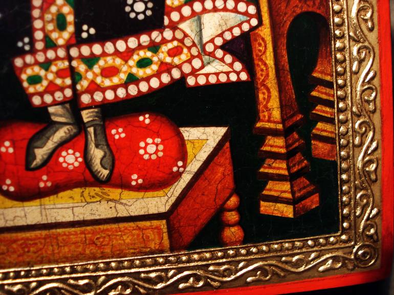 Original Figurative Religion Painting by Ventsislav Shtarkov