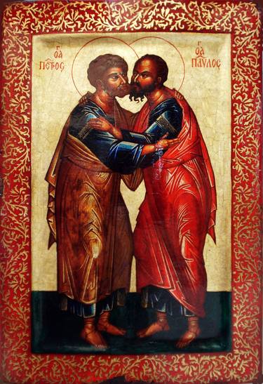 The Embrace of  Sts.Peter and Paul thumb