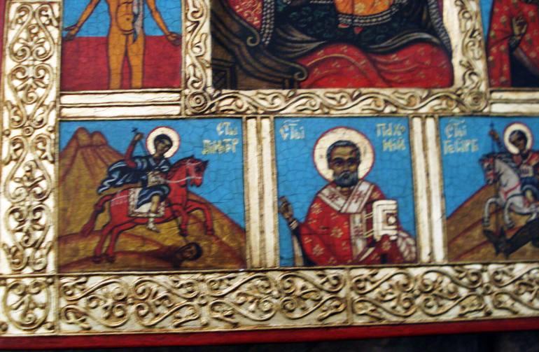 Original Figurative Religion Painting by Ventsislav Shtarkov
