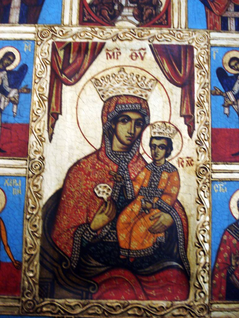 Original Figurative Religion Painting by Ventsislav Shtarkov