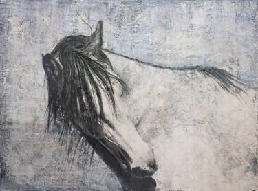 Print of Horse Mixed Media by andrea Rowan