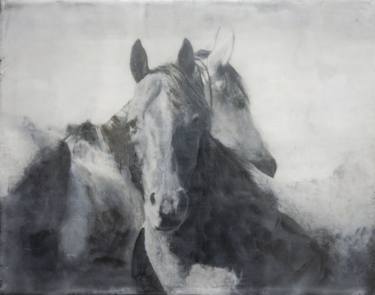 Print of Horse Mixed Media by andrea Rowan