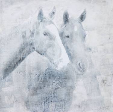 Print of Horse Mixed Media by andrea Rowan