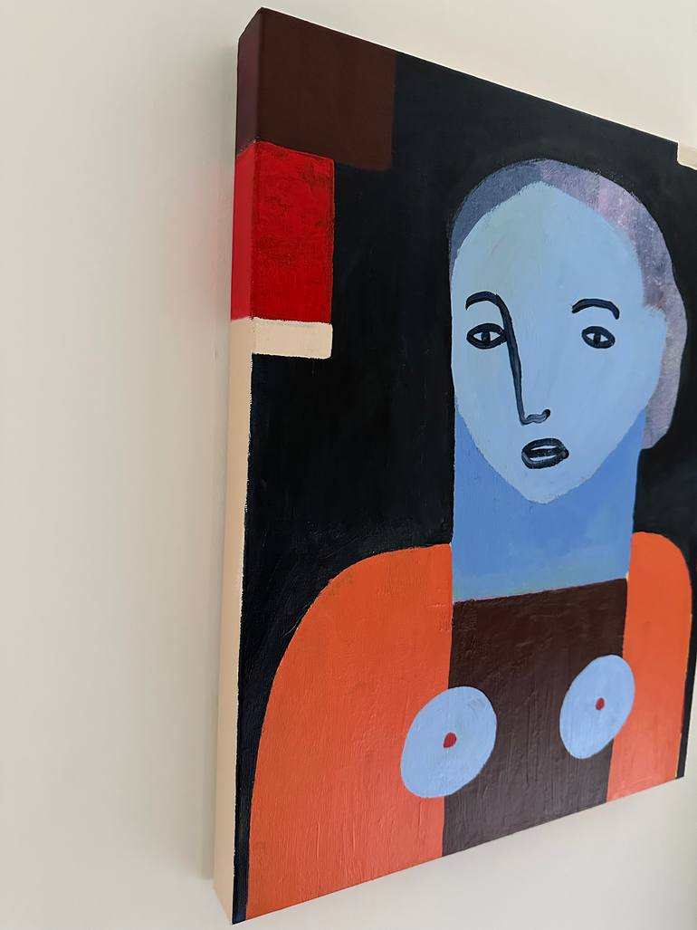 Original Contemporary People Painting by Nikki Gerak