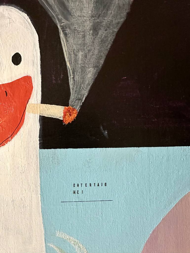 Original Modernism Animal Painting by Nikki Gerak