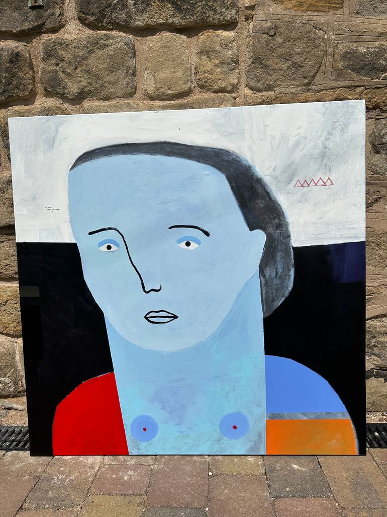 Original Modernism Abstract Painting by Nikki Gerak