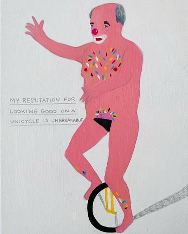 Print of Figurative Humor Paintings by Nikki Gerak