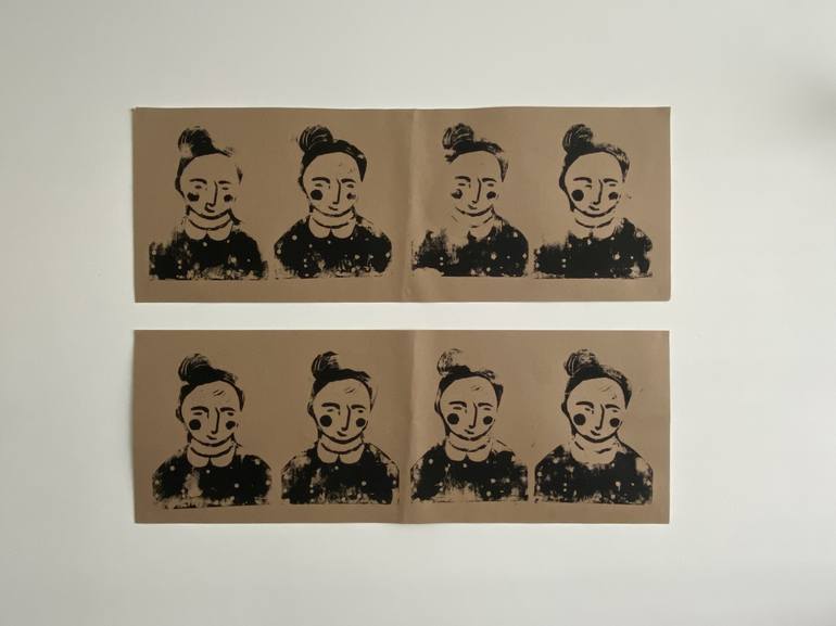 Original People Printmaking by Nikki Gerak