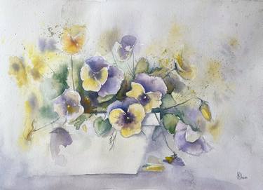 Original Realism Floral Paintings by Lida Khomyakova