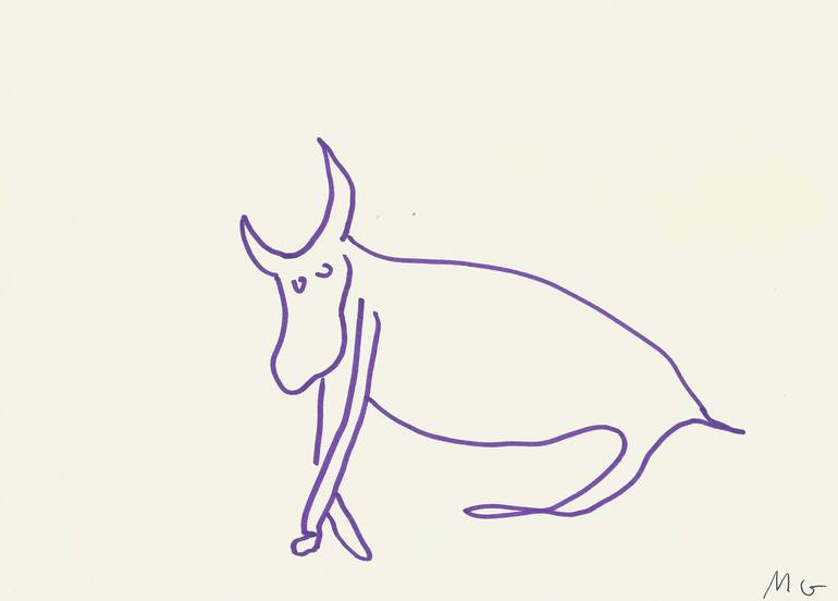 Original Minimalism Nature Drawings by Mykael Gray