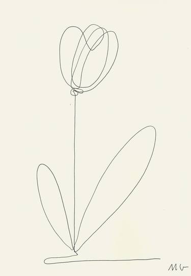 Original Minimalism Nature Drawings by Mykael Gray