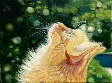 Original Impressionism Animal Paintings by Janna Kasimova