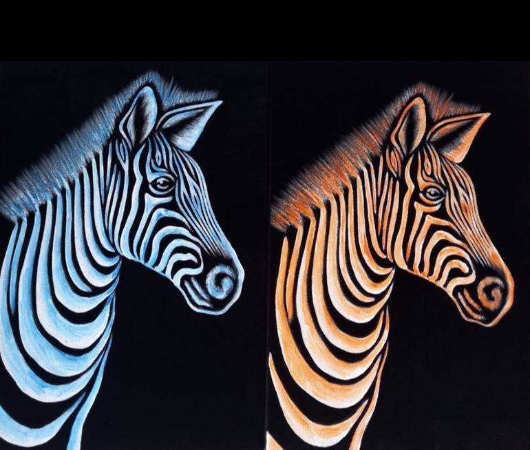 Print of Abstract Expressionism Animal Paintings by Florence Cherotich