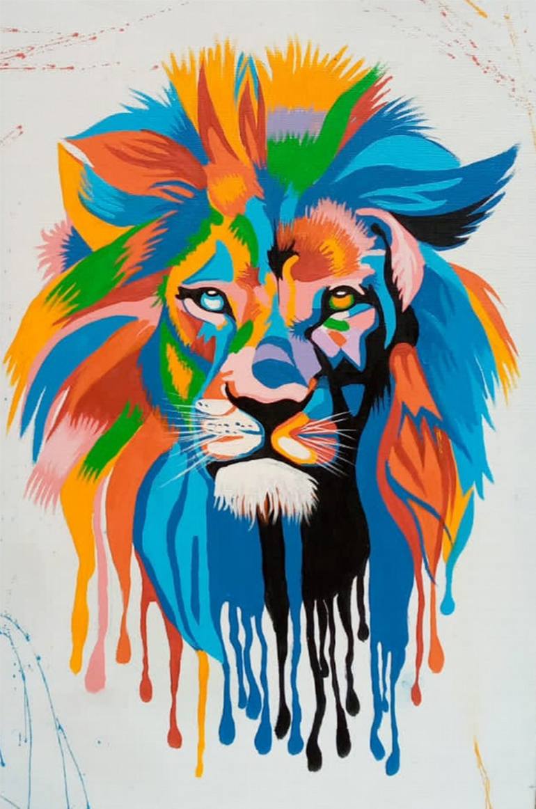 Print of Art Deco Animal Paintings by Florence Cherotich