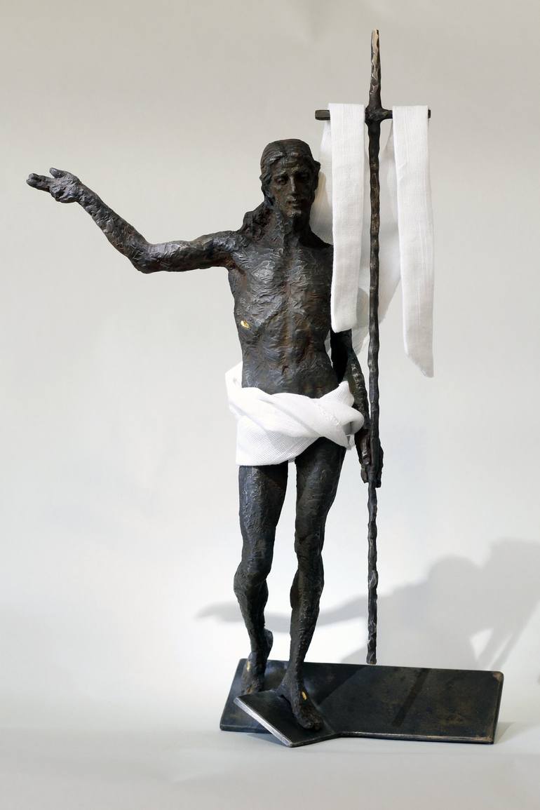 Original Contemporary Religion Sculpture by Konrad Koch