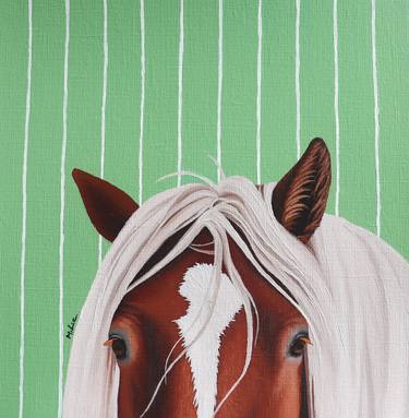 Original Photorealism Animal Paintings by Milie Lairie